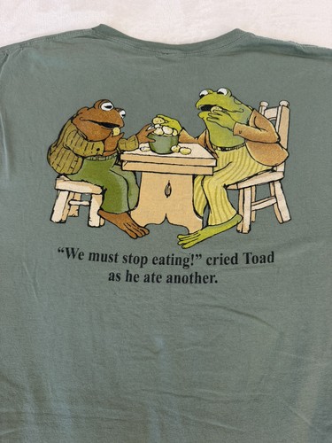 Frog and toad - frog, shirt